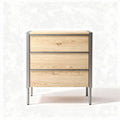 Commode en bois de pin avec trois tiroirs dimensions 40 x 30 x 60cm