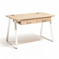 Bureau en bois de chêne avec tiroirs dimensions 120 x 60 x 75cm